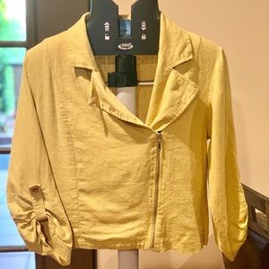 Mustard blazer